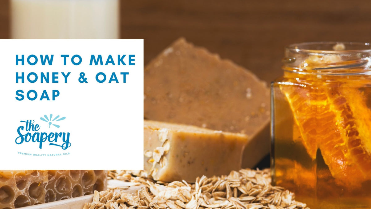 Honey Oatmeal Soap Recipe - Our Oily House