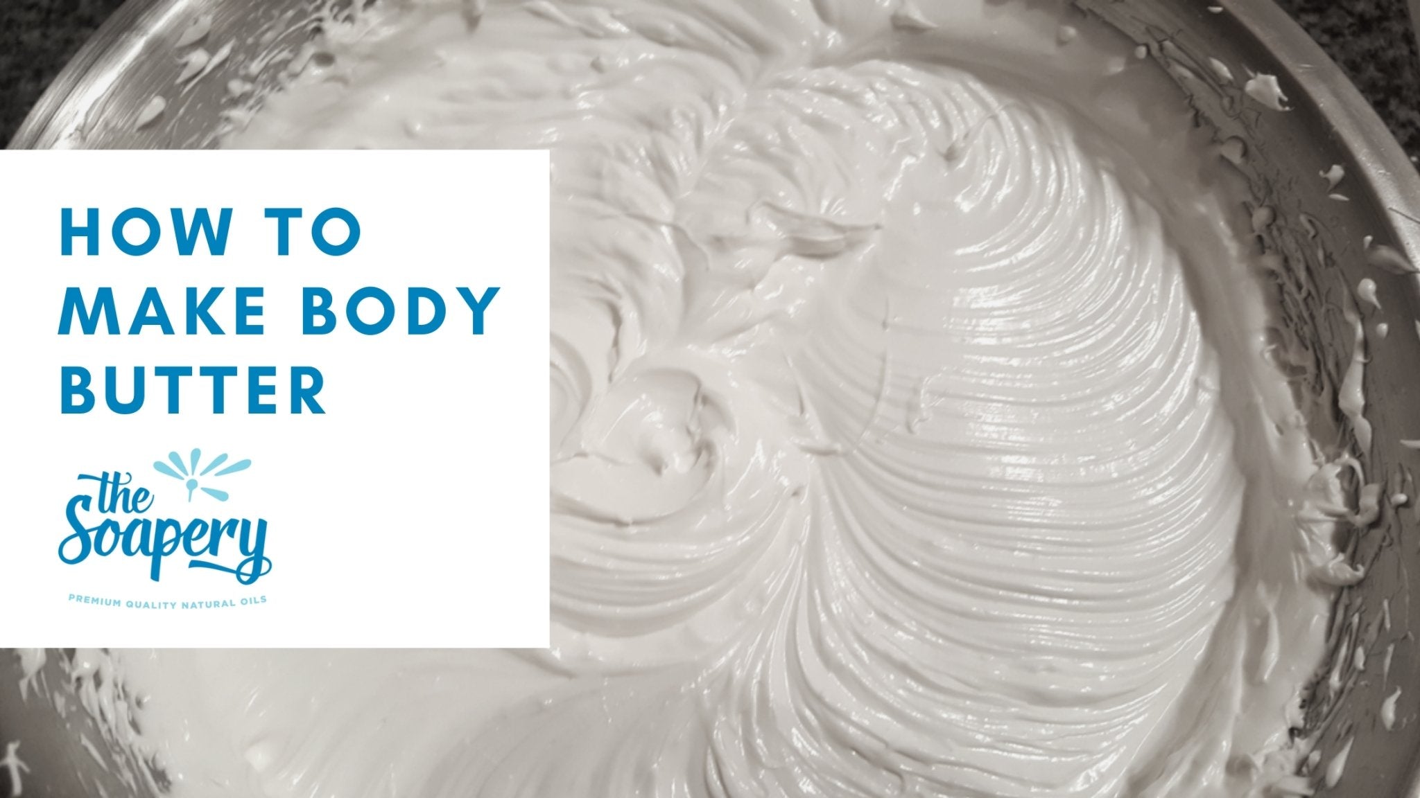 How To Make Body Lotion – TheSoapery