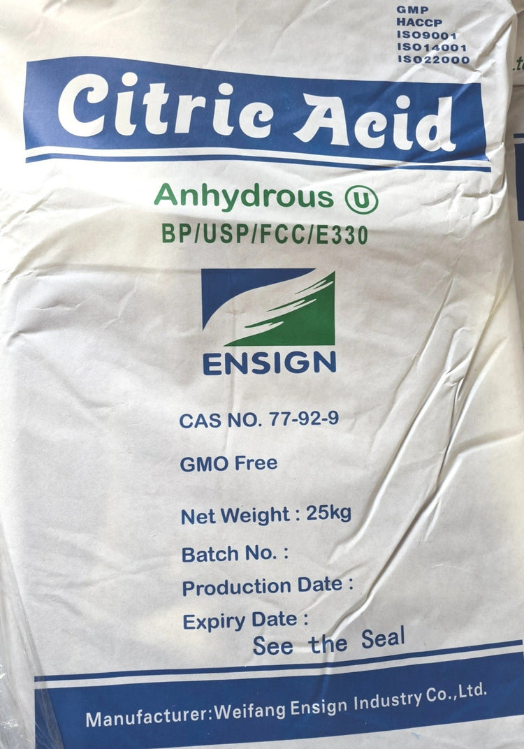 Citric Acid 25kg