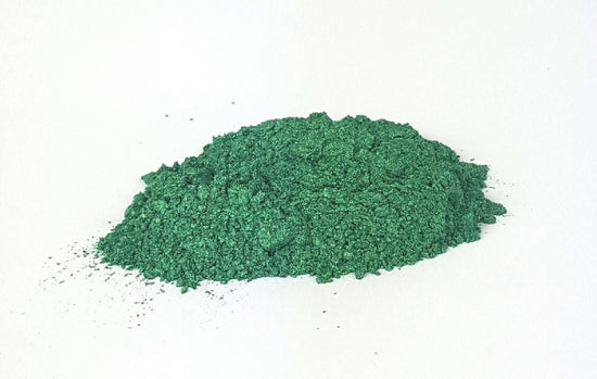 Emerald green cosmetic mica powder