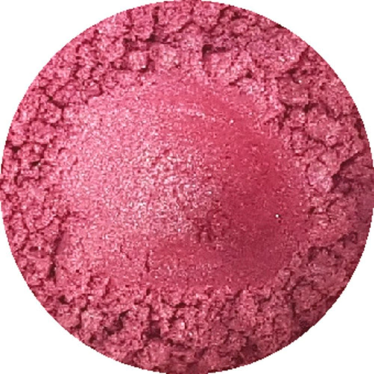 Cool pink cosmetic mica powder