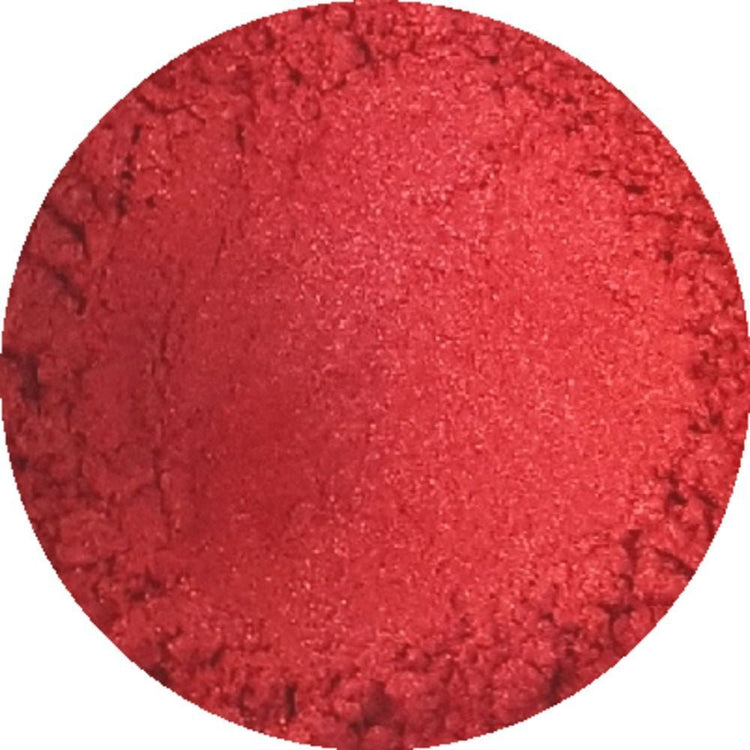 Fiery red cosmetic mica powder