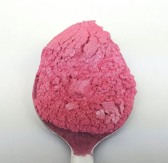 Cool pink cosmetic mica powder